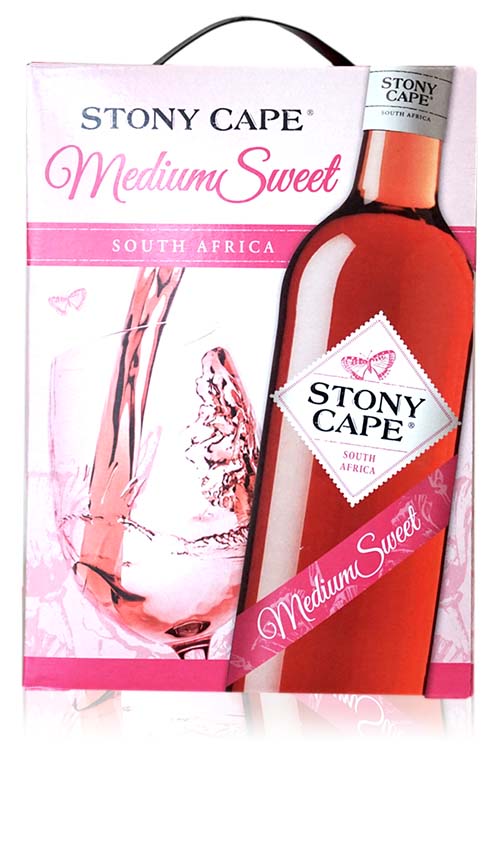 Stony Cape Medium Sweet Rosé, lieblich, Bag-in-Box, 3,0l