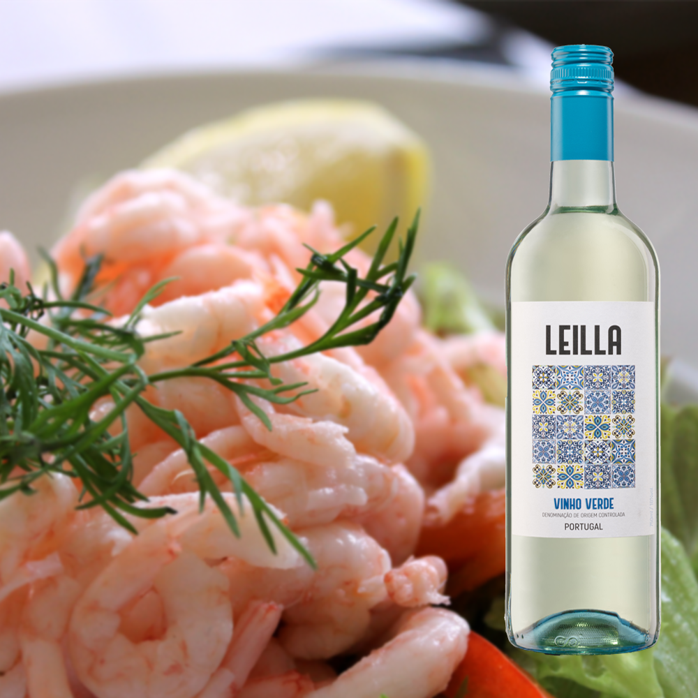 Leilla Vinho Verde DOC, halbtrocken, 0,75l