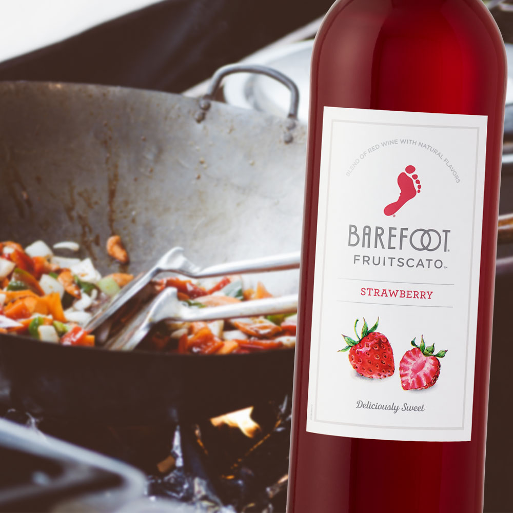 Barefoot Fruitscato Strawberry, lieblich, 0,75l