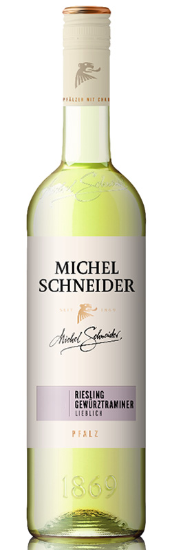 Michel Schneider Riesling Gewürztraminer QbA, lieblich, 2024, 0,75l