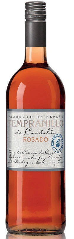 Bodegas Muñoz Tempranillo Rosado de Castilla, trocken, 2024, 1,0l