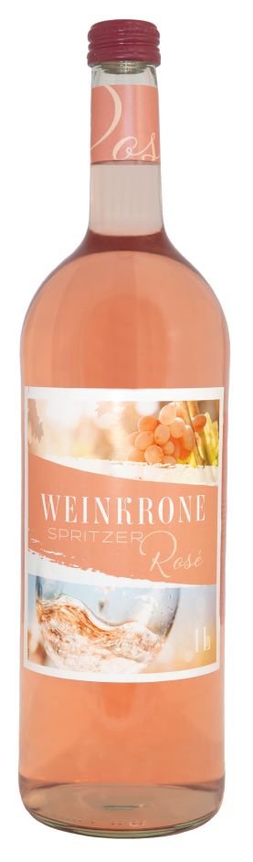 Weinkrone Spritzer Rosé, weinhaltiges Getränk, 1 Liter