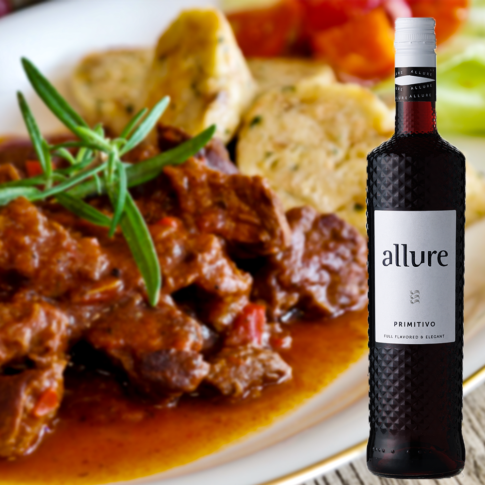 Allure Primitivo, halbtrocken, 2023, 0,75l