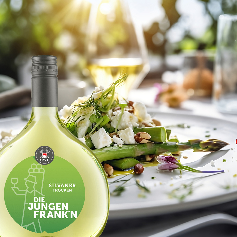 GWF Die Jungen Frank'n Silvaner QbA, trocken, 2024, 0,75l