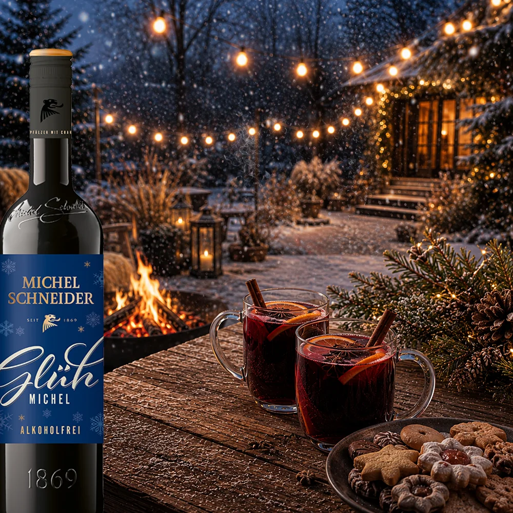 Michel Schneider Glühmichel Rot, alkoholfrei, 0,75l