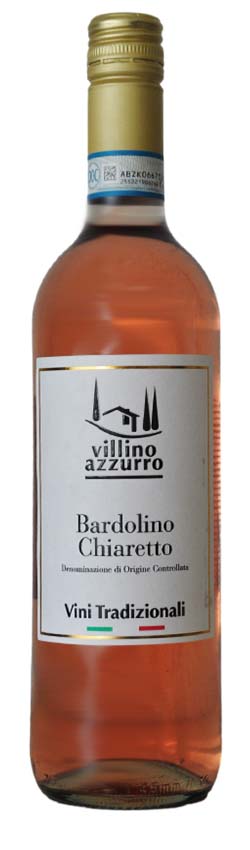Villino Azzurro Chiaretto di Bardolino, trocken, 2022, 0,75l