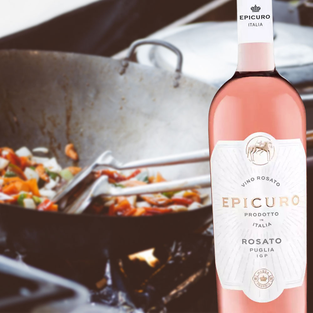 Epicuro Rosato Puglia IGP, halbtrocken, 2022, 0,75l