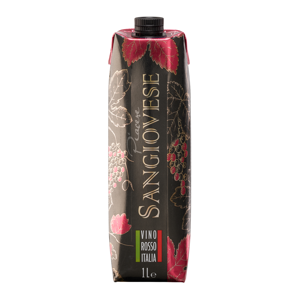 Piacere Sangiovese Rosso Italia, trocken, 1,0l