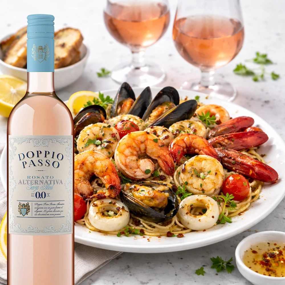 Doppio Passo Rosato Alternativa, alkoholfrei, 0,75l