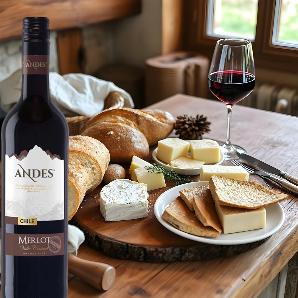 Andes Merlot, trocken, 2025, 0,75l