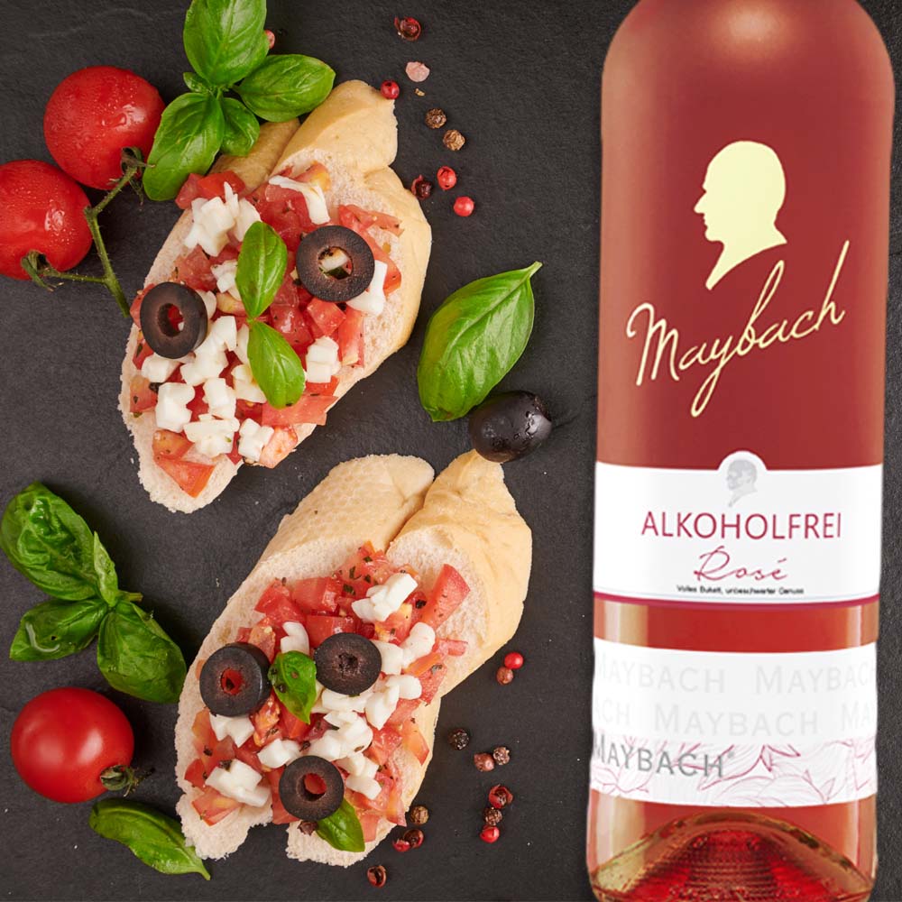 Maybach Roséwein, alkoholfrei, 0,75l