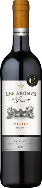 Les Aromes de France Merlot IGP, trocken, 2021, 0,75l