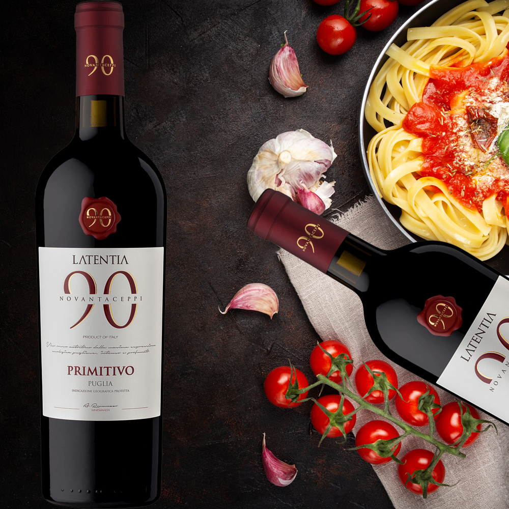 Latentia 90 Novantaceppi Primitivo Puglia IGP, trocken, 2022, 0,75l