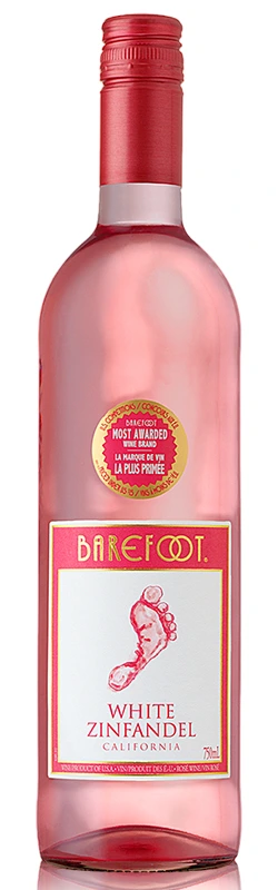 Barefoot White Zinfandel Rosé, lieblich, 0,75l