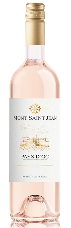 Mont Saint Jean Rosé, halbtrocken, 2024, 0,75l