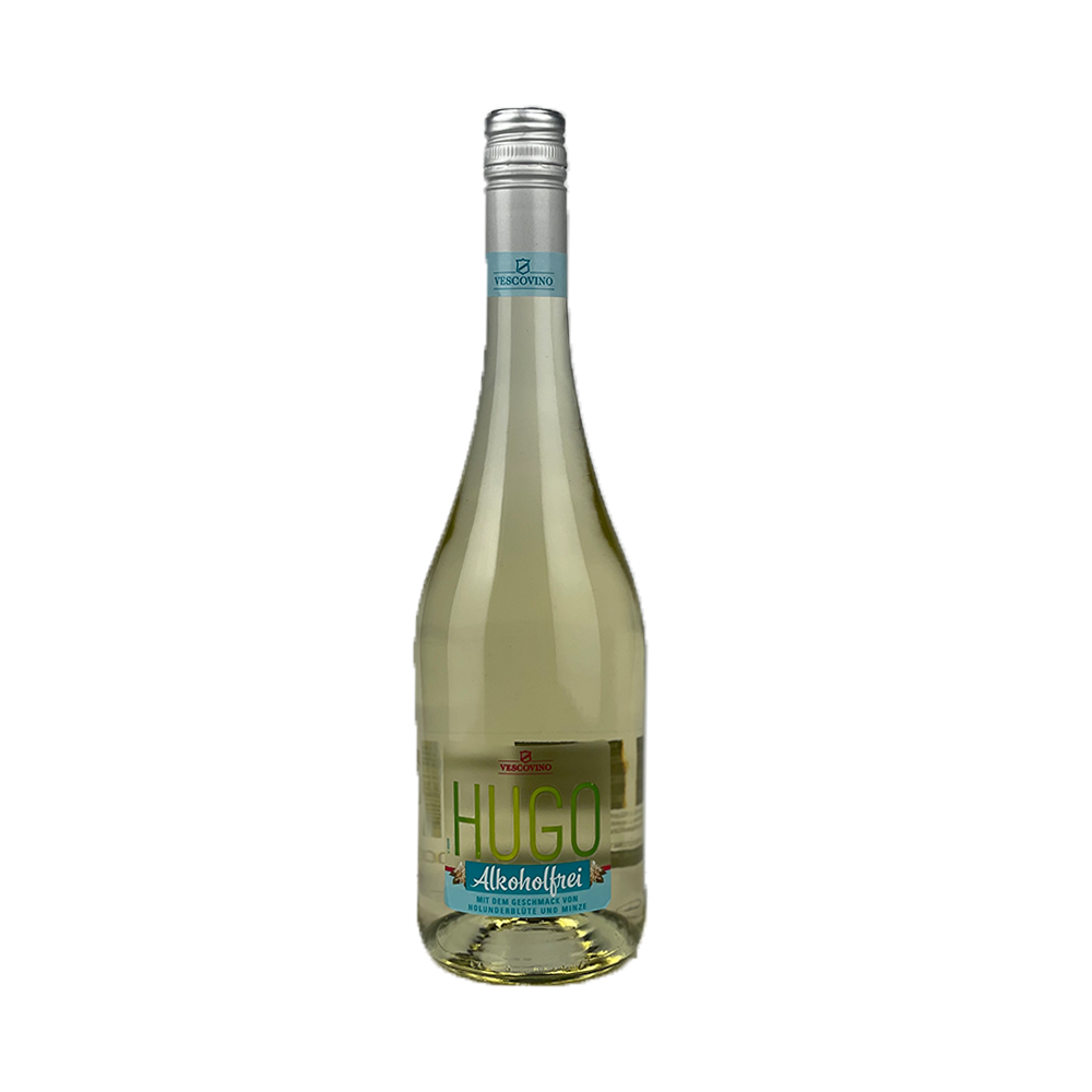 Vescovino Hugo Holunderblüte&Minze, alkoholfrei, 0,75l