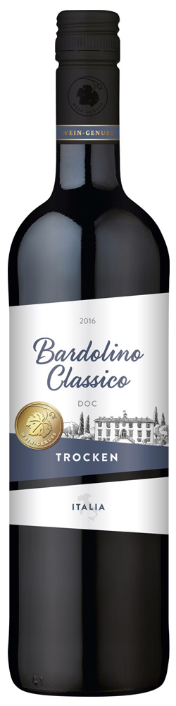 Wein-Genuss Bardolino Classico DOC, trocken, 2023, 0,75l