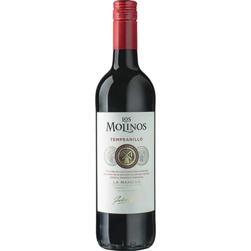 Los Molinos Tempranillo La Mancha, trocken, 0,75l