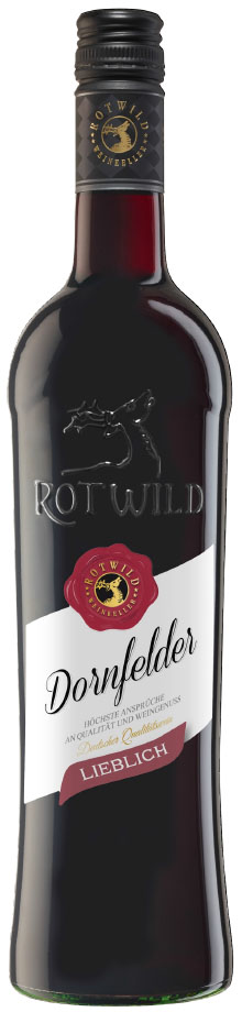 Rotwild Dornfelder QbA, lieblich, 2023, 0,75l