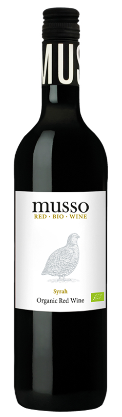 Musso Syrah Bio-Rotwein, trocken, 2022, 0,75l