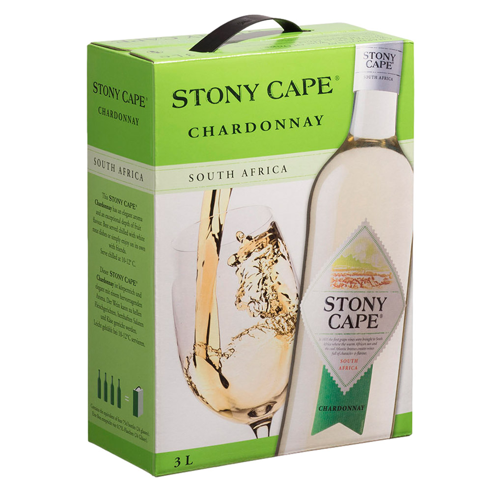 Stony Cape Chardonnay, trocken, 3 Liter Bag-in-Box