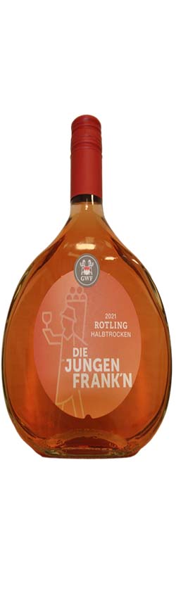 Die Jungen Frank'n Rotling, halbtrocken, 2023, 0,75l