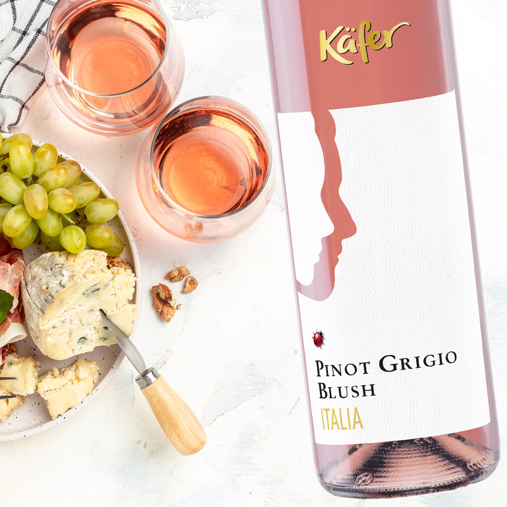 Käfer Rosé Probierpaket (6 x 0,75l) + VINOX Winecards