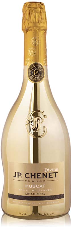 JP.Chenet Divine Muscat Gold, halbtrocken, 0,75l