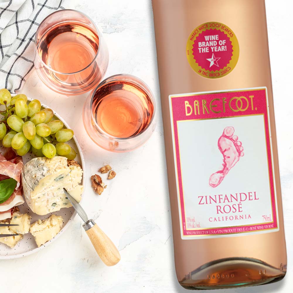 Barefoot White Zinfandel Rosé, lieblich, 0,75l