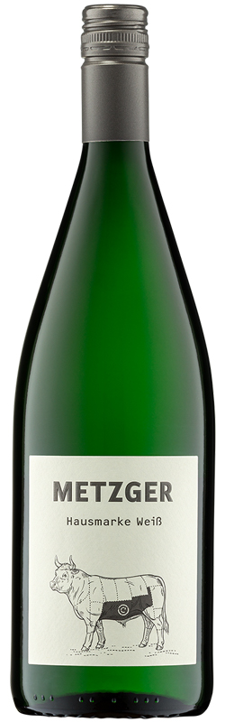 Weingut Metzger Hausmarke Weiß, lieblich, 2022, 1,0l