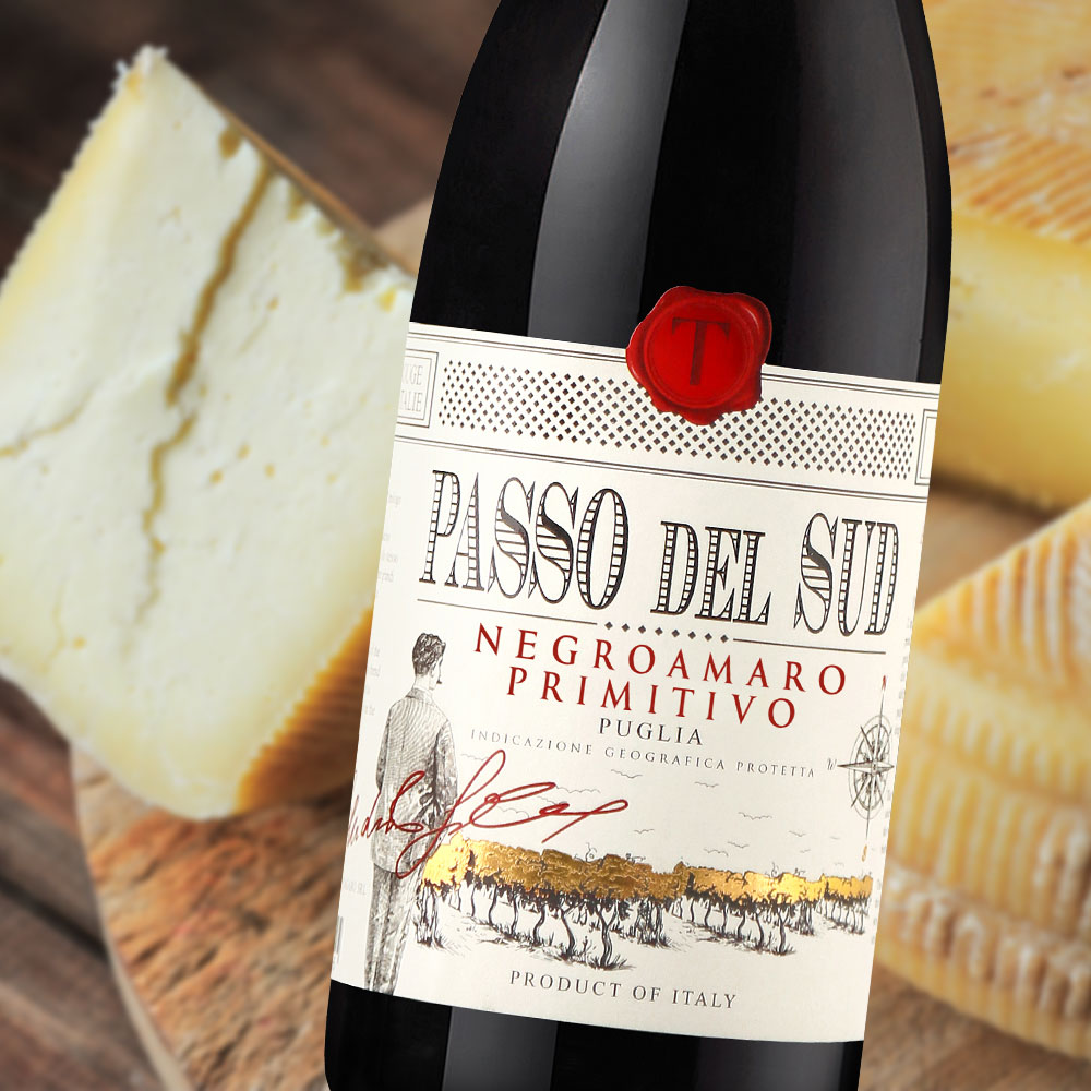 Passo del Sud Negroamaro Primitivo, trocken, 2021, 0,75l