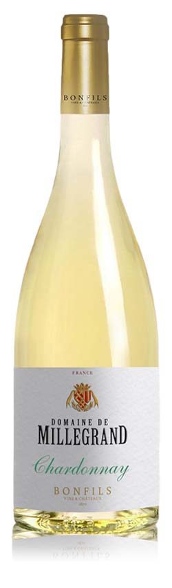 Bonfils Domaine Millegrand Chardonnay, trocken, 2021, 0,75l