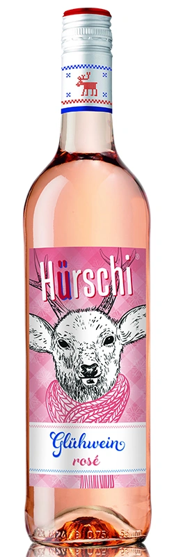 Hürschi Glühwein Rosé, 0,75l