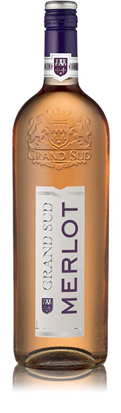 Grand Sud Merlot Rosé, trocken, 2022, 1,0l