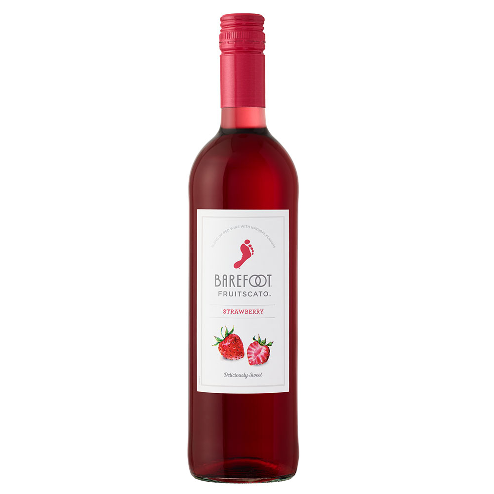 Barefoot Fruitscato Strawberry, lieblich, 0,75l