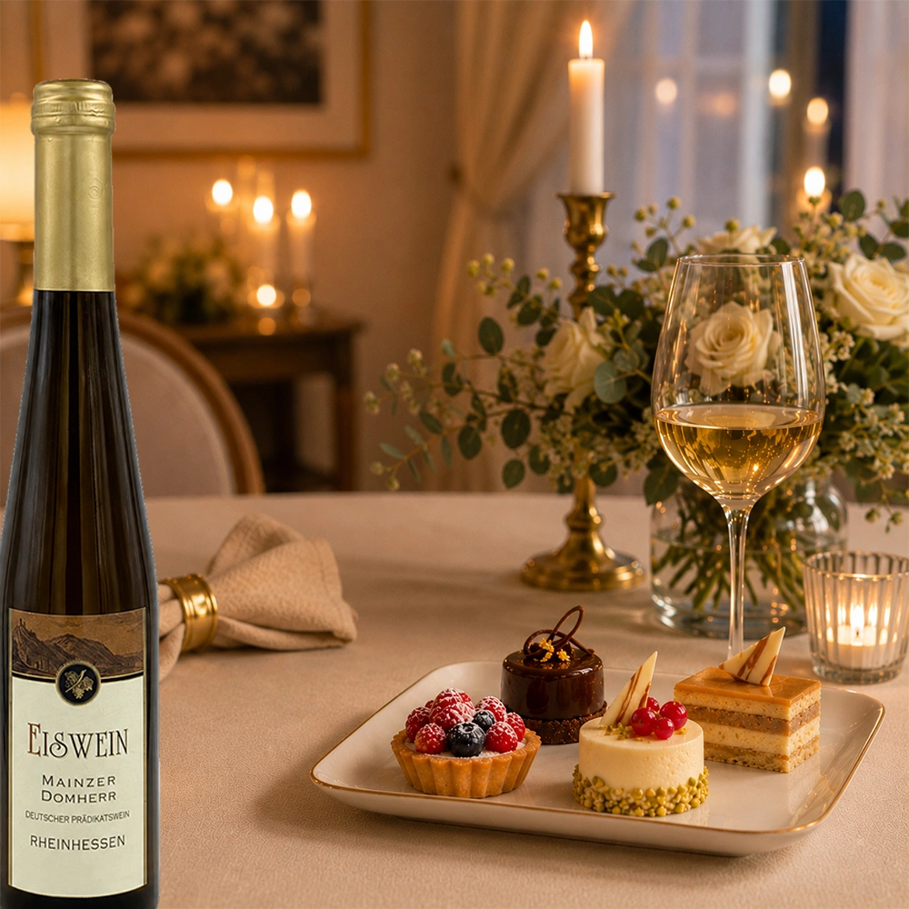 J.Drathen Eiswein Mainzer Domherr QmP, süß, 2023, 0,375l