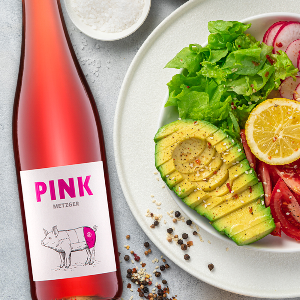Weingut Metzger Pink, feinherb, 2022, 0,75l