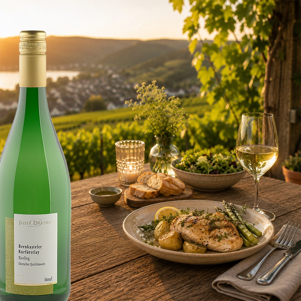 J.Drathen Bernkasteler Kurfürstlay Riesling QbA, lieblich, 2024, 1,0l