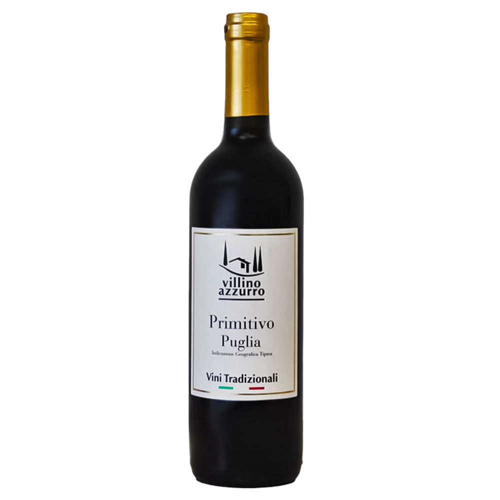 Villino Azzurro Primitivo Puglia IGT, trocken, 2023, 0,75l