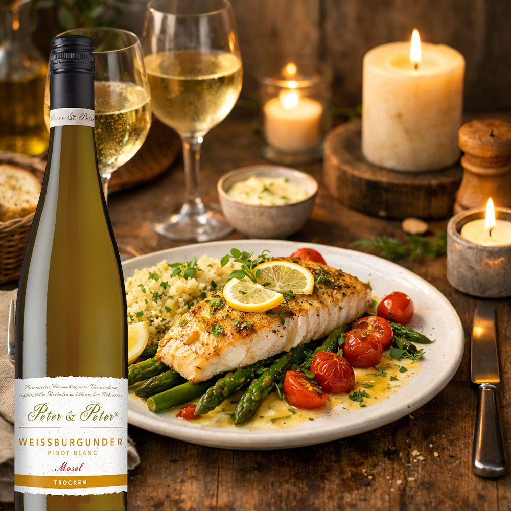 Peter & Peter Weissburgunder QbA, trocken, 2023, 0,75l
