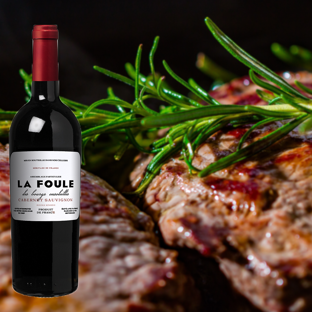 La Foule Cabernet Sauvignon Double Réserve, trocken, 2023, 0,75l