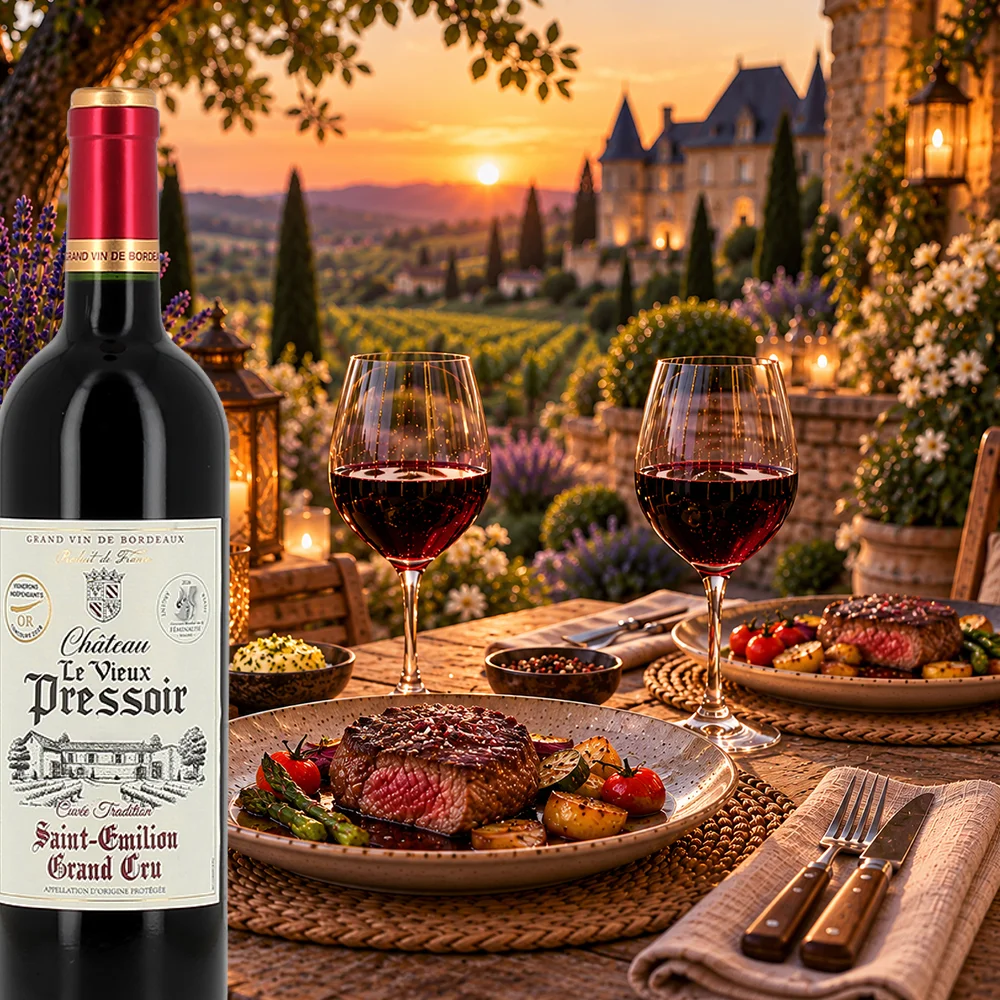 Château Le Vieux Pressoir Saint-Emilion Grand Cru, trocken, 2024, 0,75l