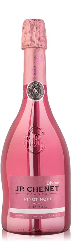 JP.Chenet Divine Pinot Noir Rosé, halbtrocken, 0,75l