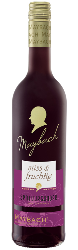 Maybach Spätburgunder QbA, süß&fruchtig, 2022, 0,75l