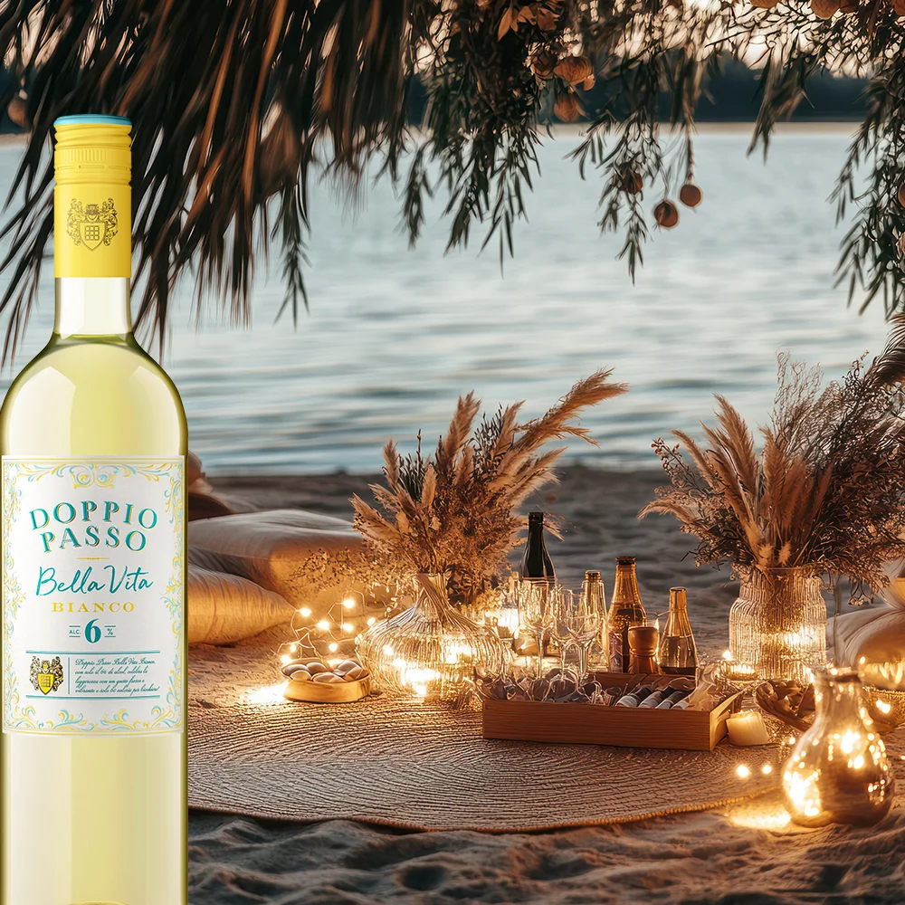 Doppio Passo Bella Vita Bianco, lieblich, 0,75l