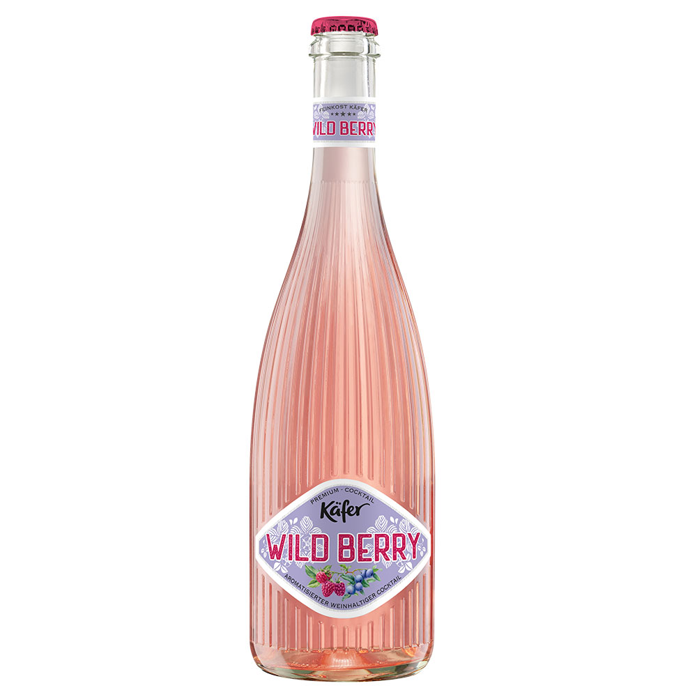 Käfer Hugo Wild Berry Cocktail, fruchtig, 0,75l