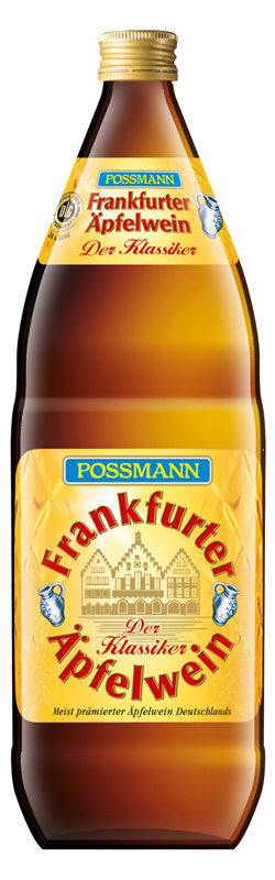Possmann Frankfurter Äpfelwein, trocken, 1 Liter
