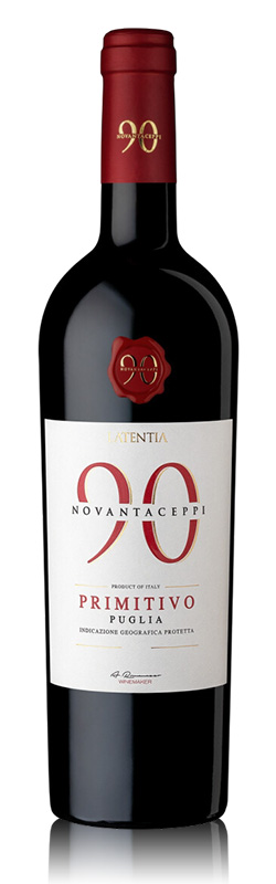 Latentia 90 Novantaceppi Primitivo Puglia IGP, trocken, 2024, 0,75l