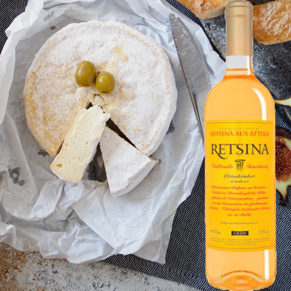 Cavino Retsina aus Attika, trocken, 2023, 0,75l