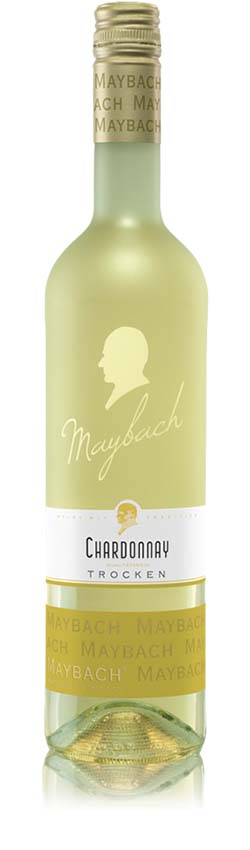 Maybach Chardonnay QbA, trocken, 2022, 0,75l